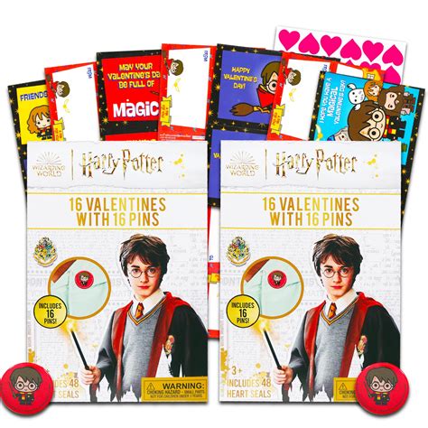 Snapklik.com : Harry Potter Classroom Valentines Card Set - 32pc ...