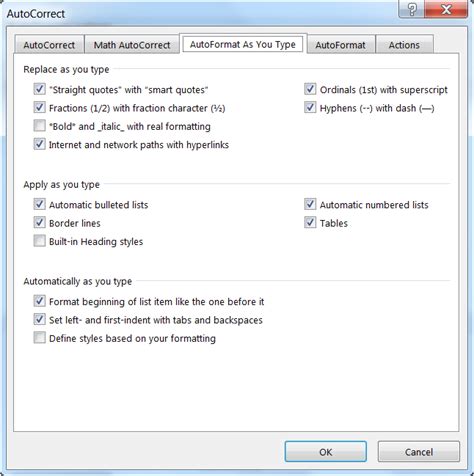 Image result for AutoFormat Word