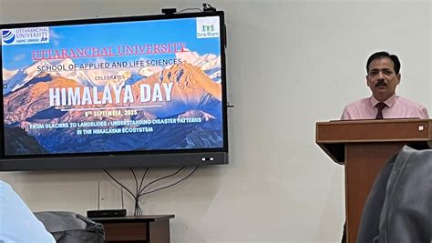 Himalaya Day Celebration at School of Applied and Life Sciences