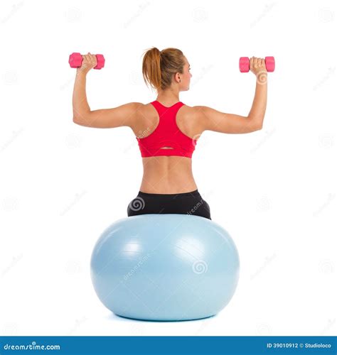 Exercise ball and weights online