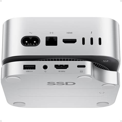 Amazon.com: Mac Mini M4 Dock, USB C Hub Aluminum Mac Mini Stand and ...
