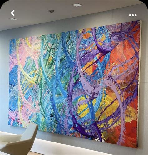 Pin on Brush Bar Art and Set Up | Abstract wall art painting, Abstract art painting techniques ...