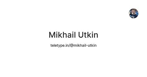 Mikhail Utkin — Teletype