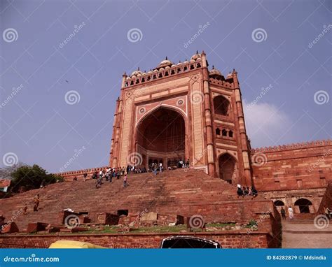 Buland Darwaza, Fatehpur Sikri, Agra Editorial Stock Image - Image of hindu, giant: 84282879