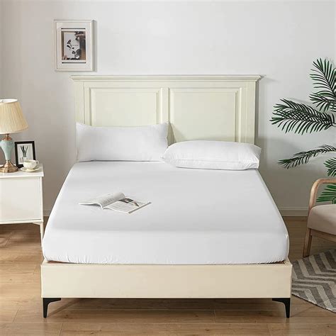 Good Nite Double Fitted Sheet Bed Sheets 25cm Extra Deep Pocket Fitted ...