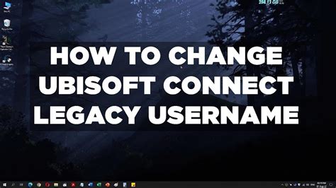 How to change Ubisoft Connect legacy username [2022] - YouTube