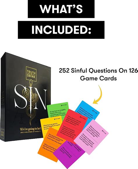 Buy Sin: The Card Game by Cut - Part of The ToD Series - 250+ New ...