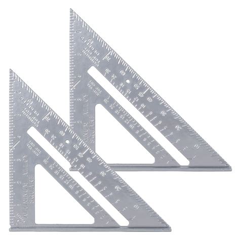 Buy YSTCAN 2Pcs Speed Square 7Inch Carpenter Square Tool Roofing Square ...