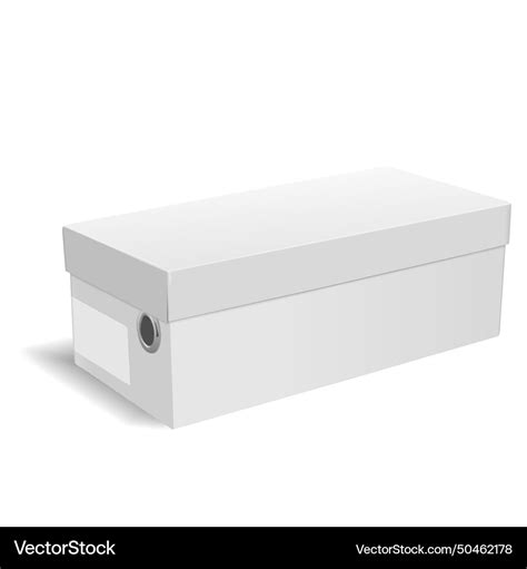 Shoes box Royalty Free Vector Image - VectorStock