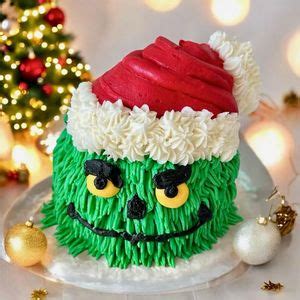 Grinch Themed Cake Decorating Class, Burlap to Boards, Webster, 18 ...