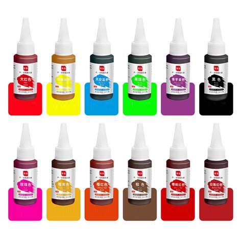 Cieatiam 30ml Natural Food Coloring and Soap Dye Liquid Bath Bomb ...