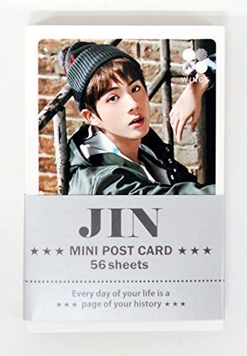 JIN BTS BANGTAN BOYS - MINI POSTCARD PHOTOCARD SET 56pcs- Buy Online in ...