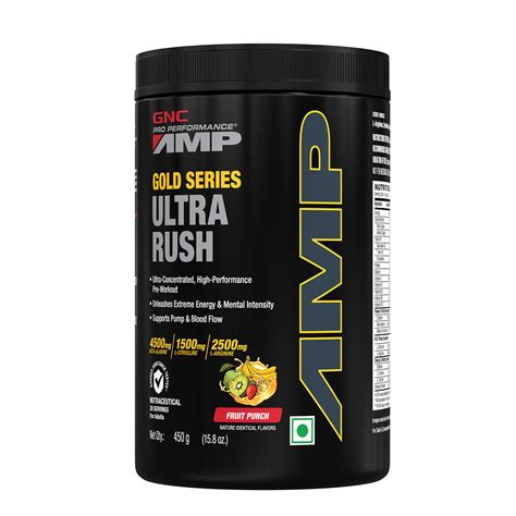 GNC AMP Gold Series Ultra Rush - 450 mg