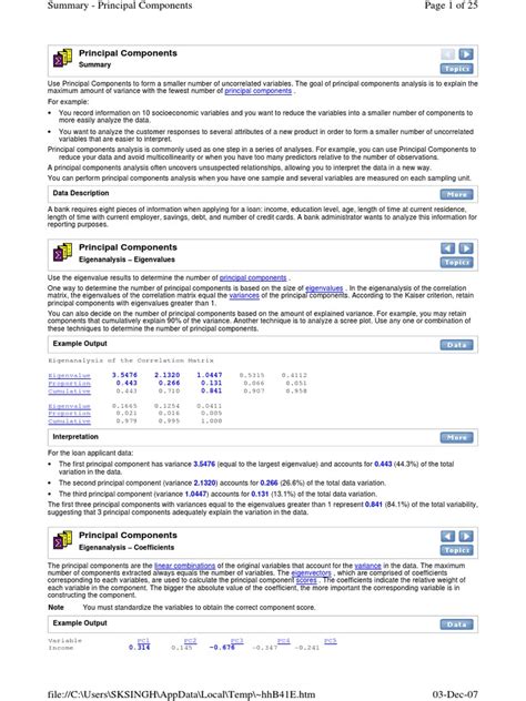 Image result for Principal Component Analysis Using Minitab