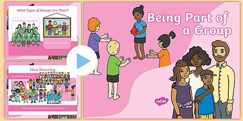 Being Part of a Group PowerPoint