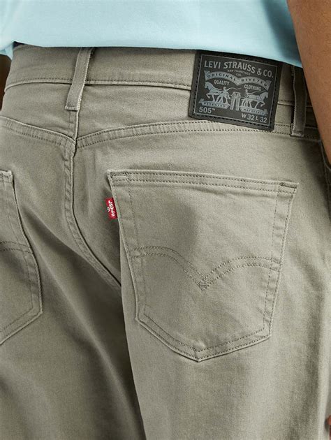 Men's 505 Grey Overdyed Straight Fit Mid Rise Jeans – Levis India Store