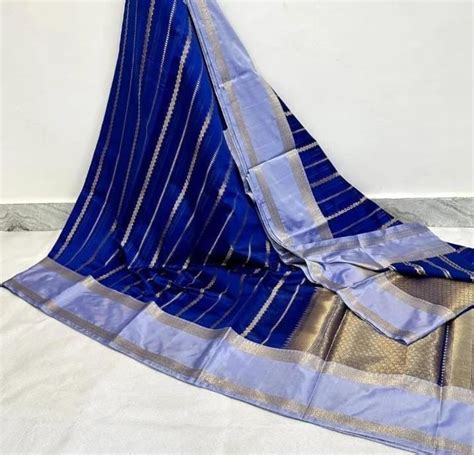 Kathan Silk Retta Petta Border Saree – Thugil