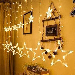 FLORAVIBES 12 LEDs 2.5 m Multicolor Color Changing Star Rice Lights ...