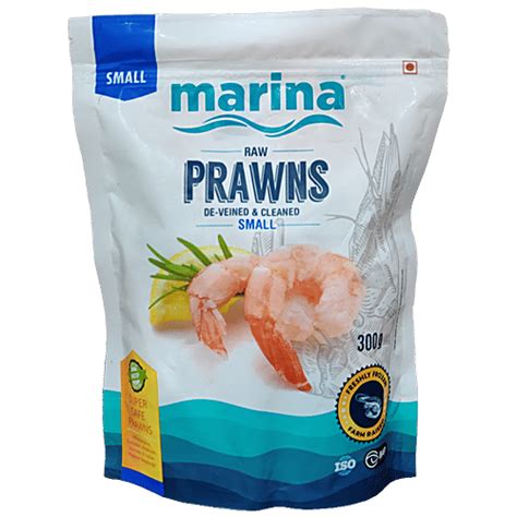 Buy Marina Raw Prawns - Small, De-veined & Cleaned, Premium Quality ...