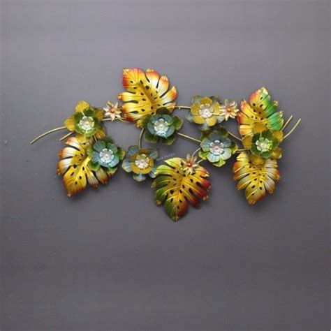 Leaf Metal Wall Art – ArtyCraftz - Online Shopping Site for Home Decor ...