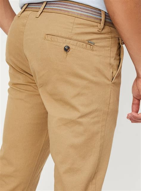Buy Men Slim Fit Stretch Chinos Online at just Rs. 1299.0 ...