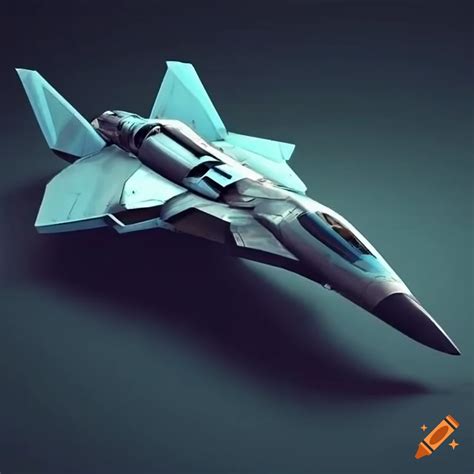 Paper airplane with fighter jet design on Craiyon