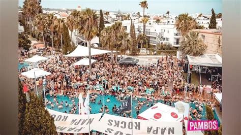 Pambos Pool Party 08/05/25, Pambos Napa Rocks, Famagusta, 8 May 2025 ...