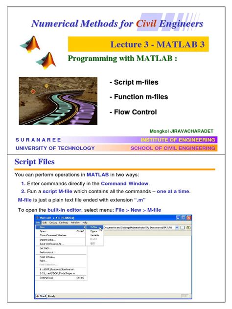 Image result for MATLAB Code Examples PDF