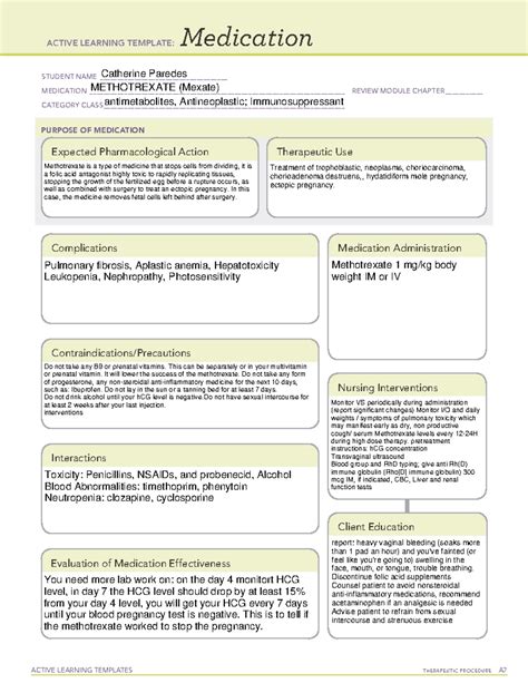 Carvedilol Ati Medication Template at Skye Milliner blog