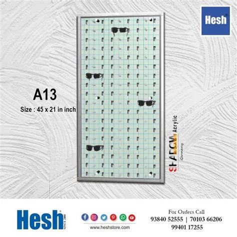 Optical Wall Panels Display - Acrylic Sunglass Wall Display ...
