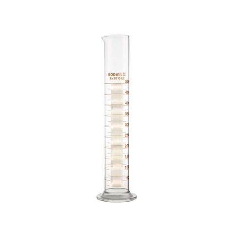 Glass Measuring Cylinder 500ml - HALOMEDICALS SYSTEMS LIMITED