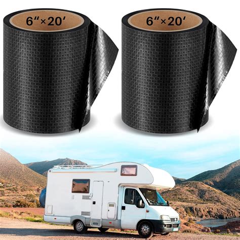 Pushglossy Campervan Belly Tape 6" x 20ft Sealing RV Underbelly Tape RV ...