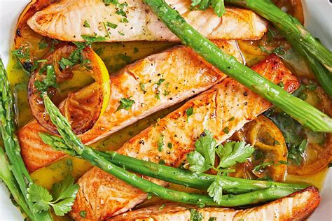 Garlic Lemon Butter Salmon at Geri Hodge blog