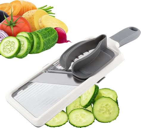 Amazon.com: ZKIRON Multi Handheld Mandoline Slicer - Adjustable ...