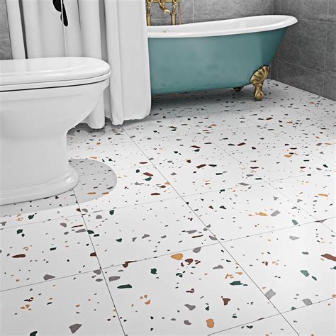 Mosaic Vinyl Floor Tiles Peel And Stick Floor Tile Pros, Cons, And