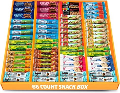 Amazon.com: Granola Bars Bulk Variety Pack - Healthy Granola Bars ...