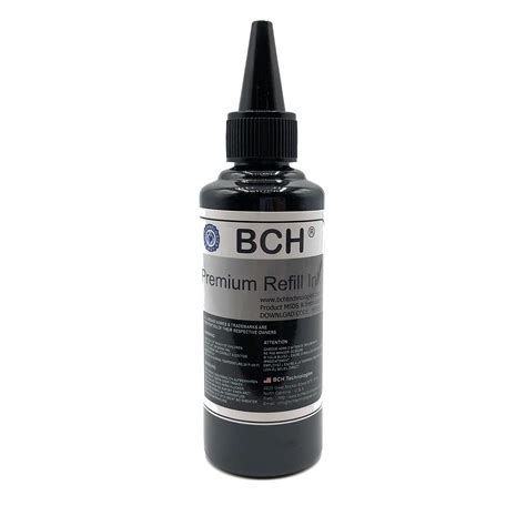 Buy BCH Premium DTF Printer Ink - 100 ml Black for Inkjet Direct to ...