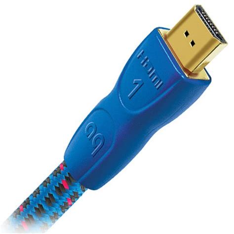 Buy AudioQuest HDMI 1 cable - HDMI plugs 2m (6.56') braided cable ...