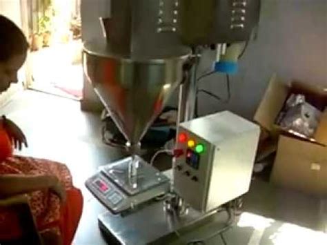 Powder Filling Machine - Auto Double Head Powder Filling Machine ...