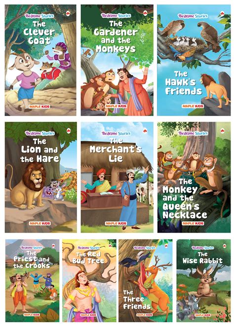 Bedtime Stories (Set of 10 Books) — Maple Press