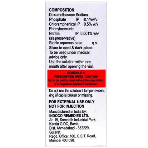 DEXOREN S DROPS 5ML Price, Uses, Side Effects, Composition - Apollo ...