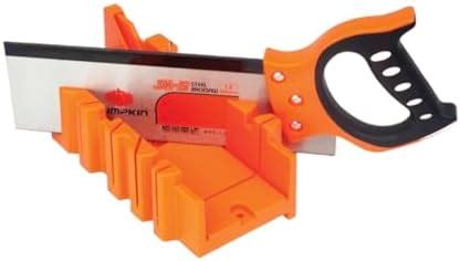 BLACK & DECKER BDHT20346 350mm Hand-Powered Steel Mitre Box with Saw ...