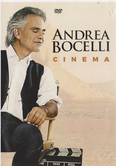 Andrea Bocelli: Cinema DVD VIDEO CONCERT movie themes musicals film ...