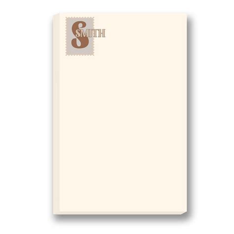 Stamp Solid | Custom Note Pad | Custom Printed Notepads | Monogrammed ...