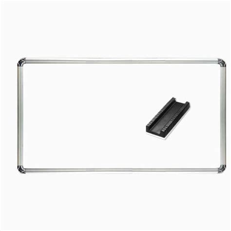 Alkosign Astra Write Melamine Coated Non Magnetic White Board 4ft x 6ft ...