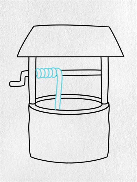 Easy Well Drawing - HelloArtsy