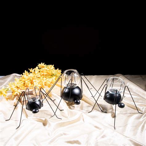 Buy Ant Shape Decorative Tealight Candle Holder Set of 3 for Home