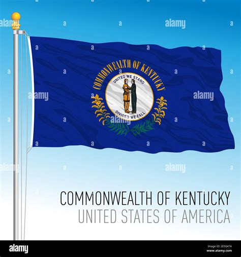 Commonwealth of kentucky flag Stock Vector Images - Alamy