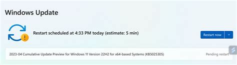Image result for Windows 11 Update Pending Start Menu