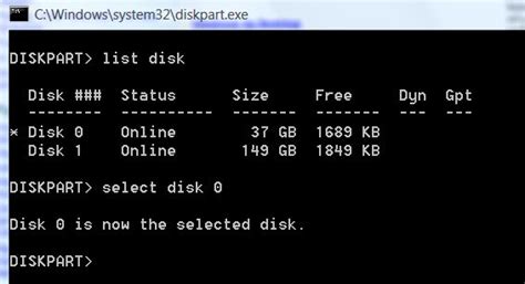 diskpart Disk Management 的图像结果